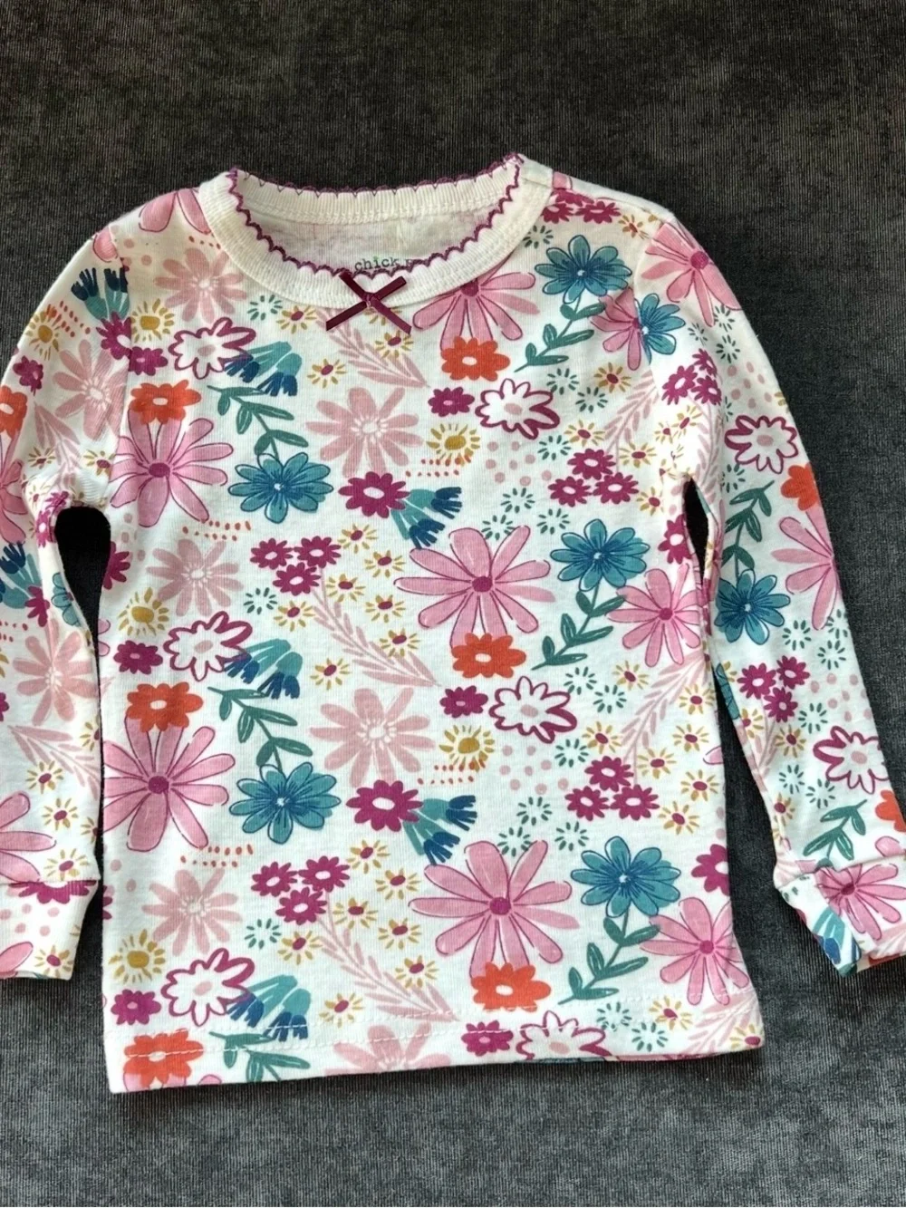 NWOT Chick Pea Fall Floral Pajamas Size 12 Months